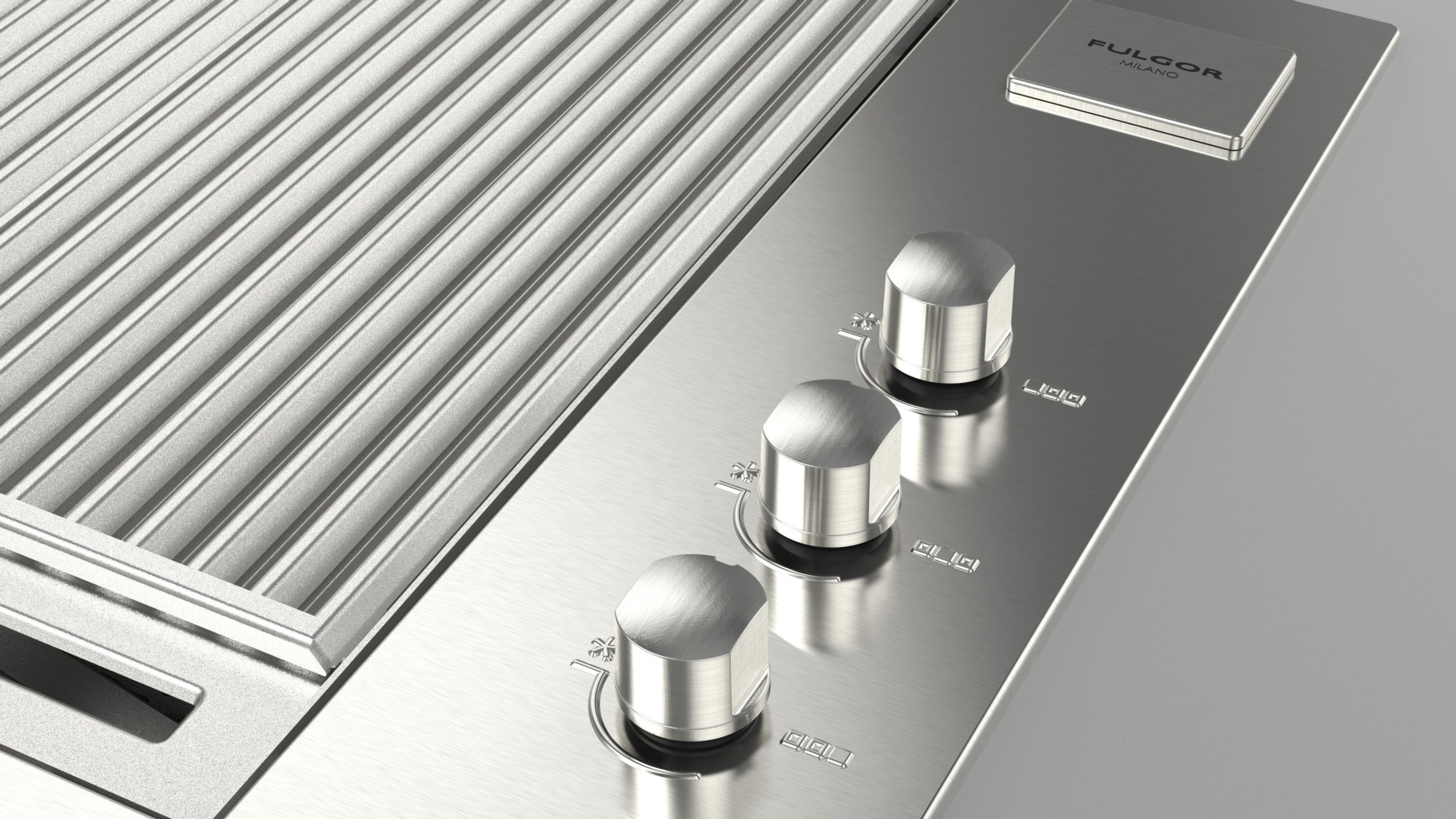 Barbacoa de gas FULGOR 80 INOX