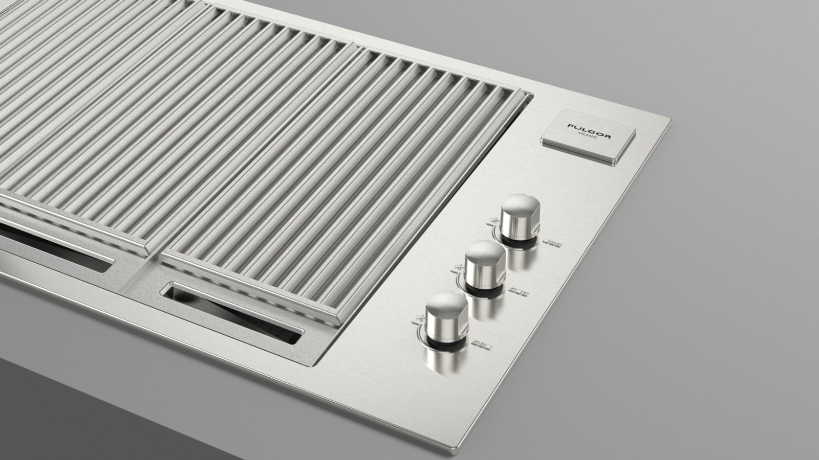 Barbacoa de gas FULGOR 80 INOX