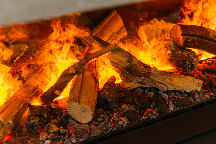 Chimenea eléctrica SENSACION 1300/400 III (3 caras)