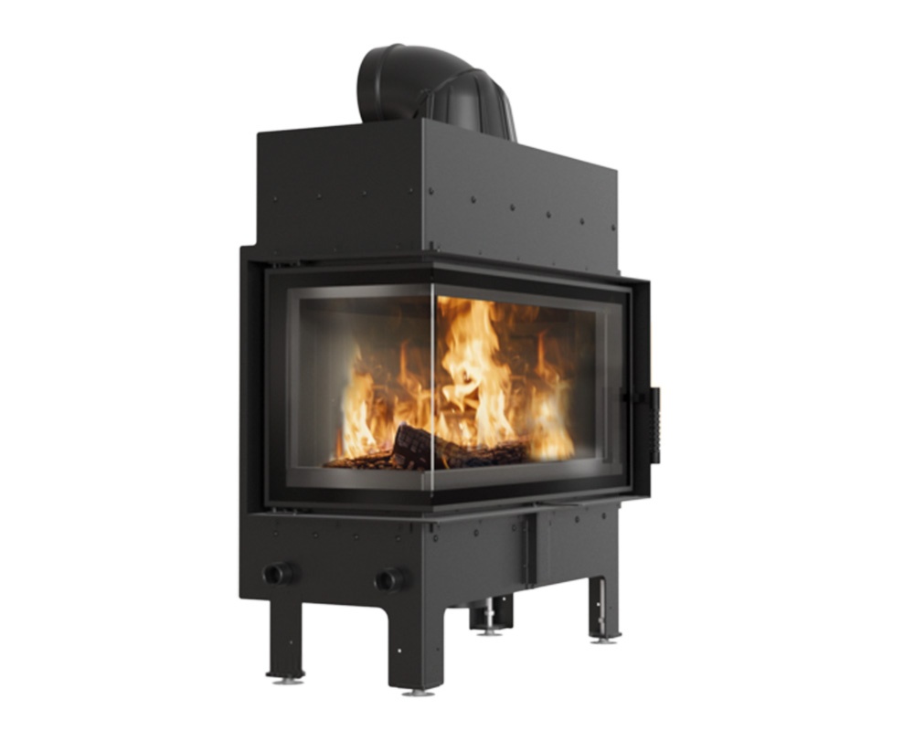 Chimenea de leña FLOKI L Esquinero