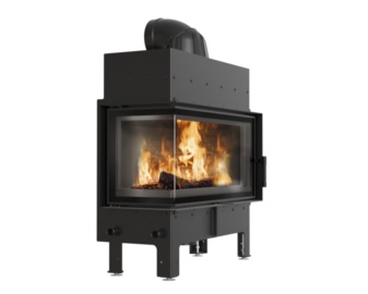 Chimenea de leña FLOKI L Esquinero