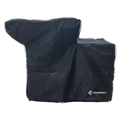 Funda para QUADRUM/ BBQ H negro con logo blanco