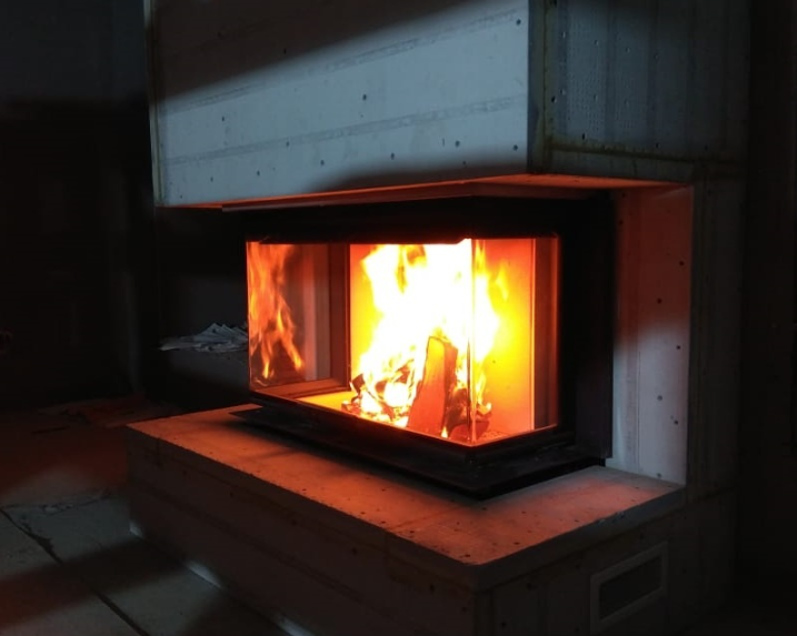 chimenea de leña HEAT 3CF3G 80/31 (Doble corner) 3