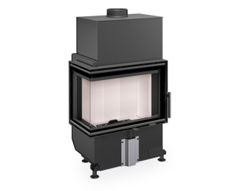 Chimenea de leña HEAT E1 60.44.33 (Esquinero)-HL4SY24