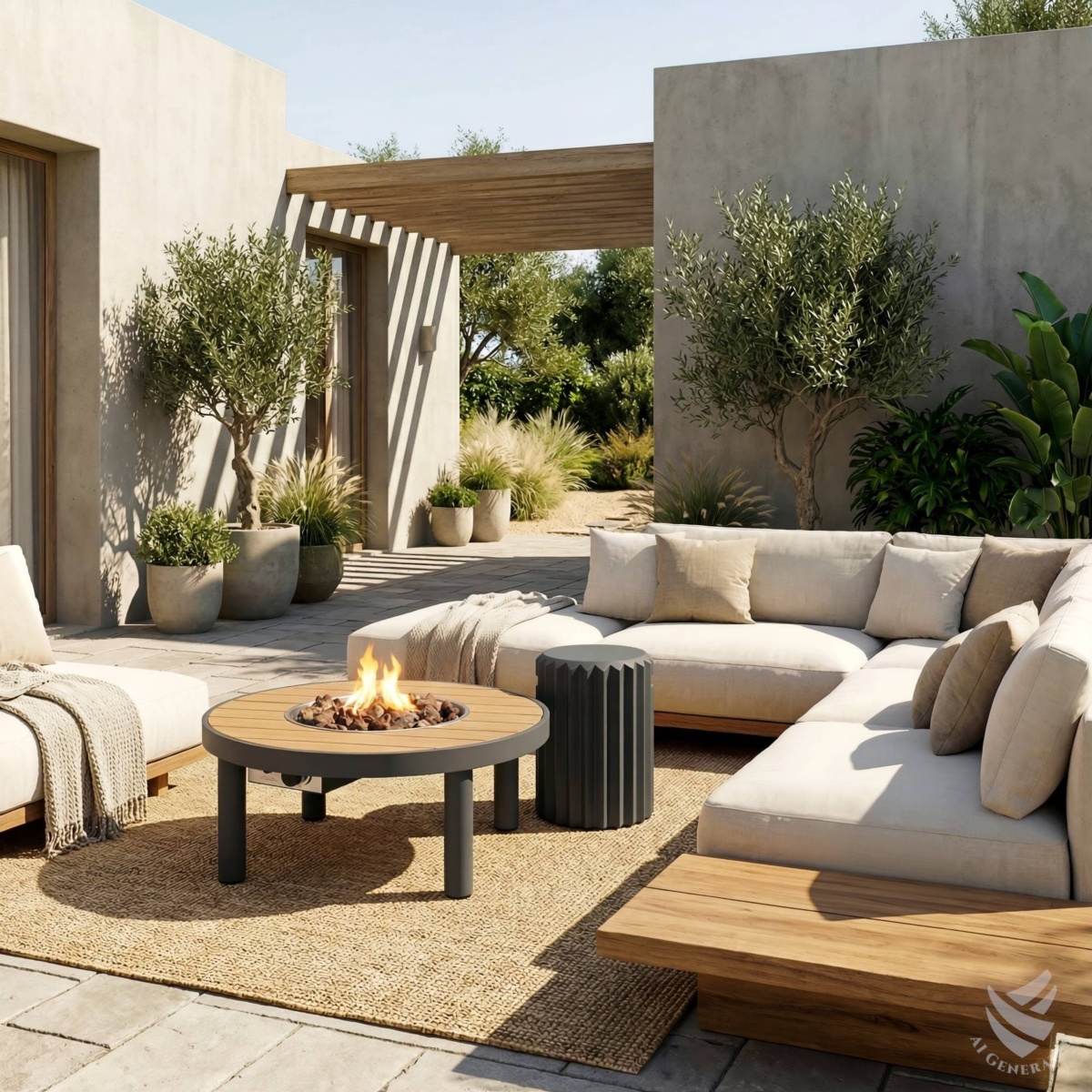 Mesa de exterior RIVIERA 80 2