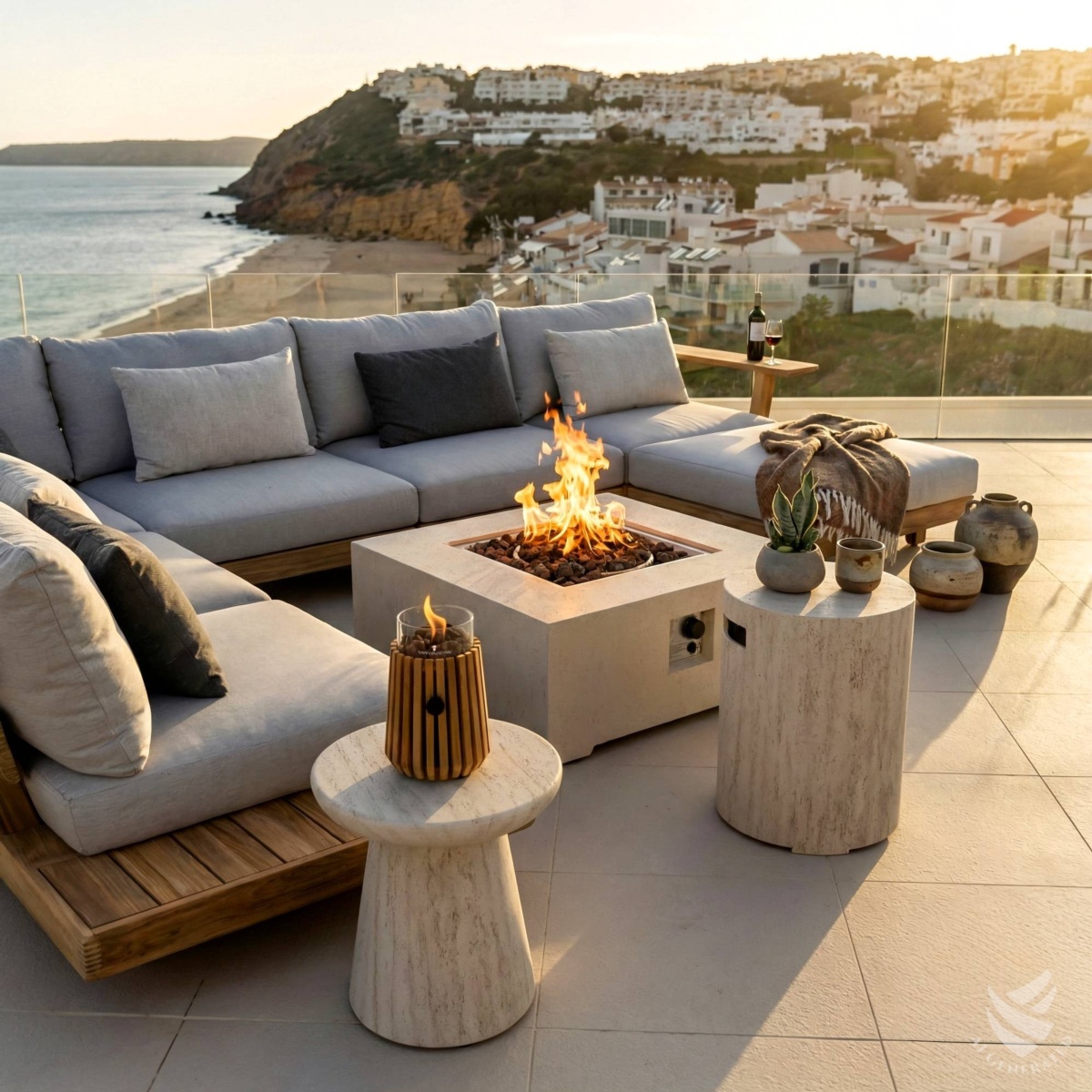 Mesa auxiliar ROUND 2