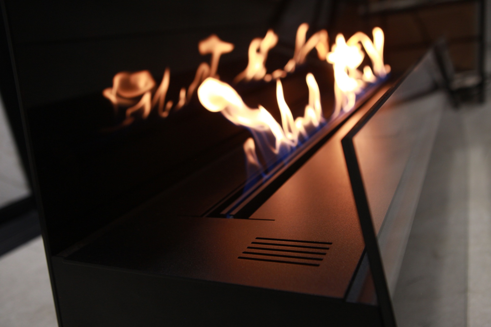 Chimenea electrónica de gasificación de Bioetanol FILD 6