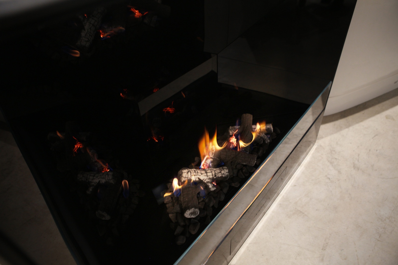 Chimenea electrónica bioetanol LOG 6