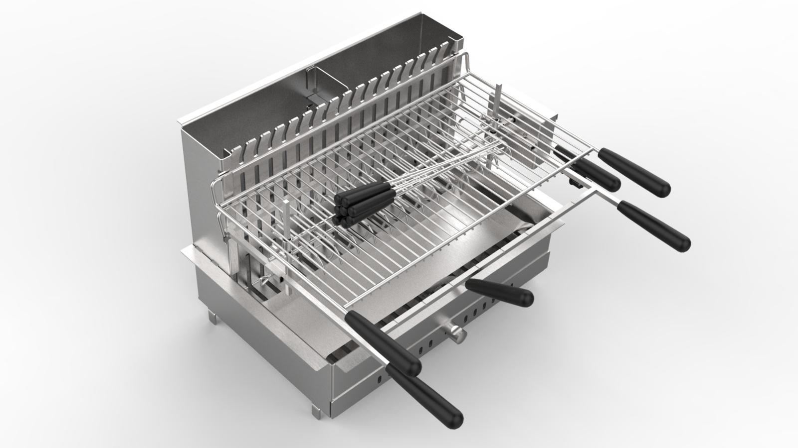 BBQ Grill para módulo de cocina WMF 2