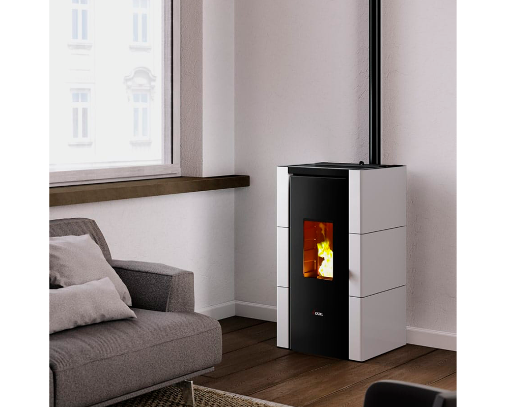 Estufa de pellet CRISTAL3 7 UP Wifi