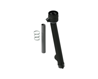 Kit salida superior y concentrica para Cristal 9