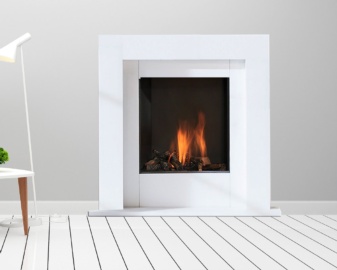 Chimenea de gas PANO 67x67 frontal