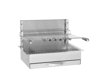 PARRILLA DE ACERO INOX 961.56 EMPOTRADA O INDEPENDIENTE 56CM