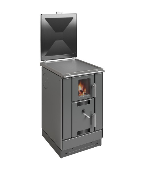 Cocina calefactora de leña K158F 1
