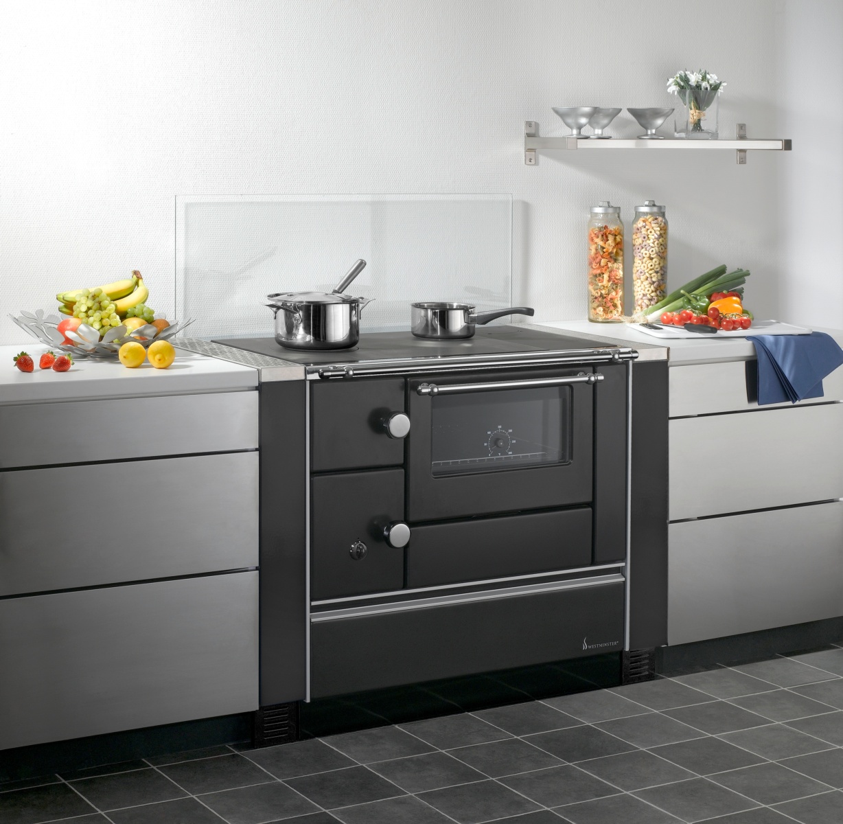 Cocina de leña K76-90 1