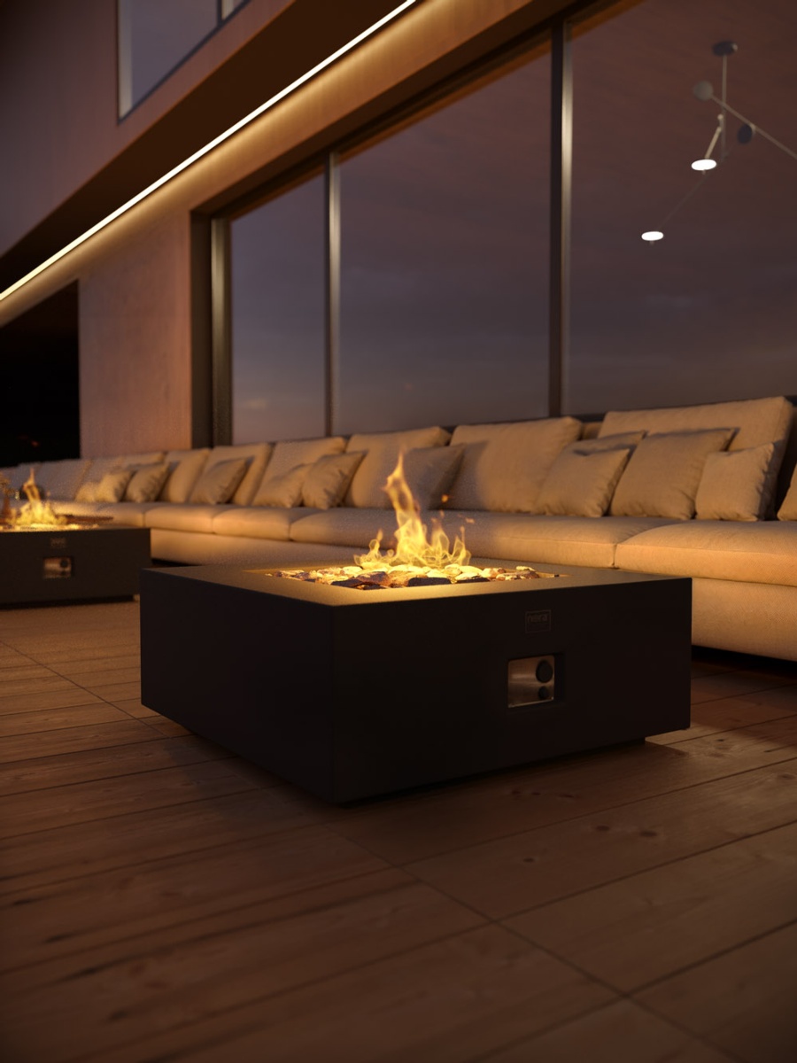Mesa de exterior en composite LOA LPG 86x86 7
