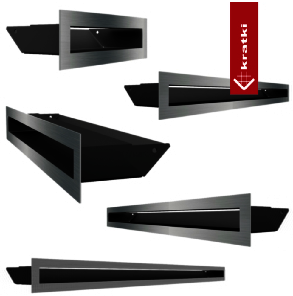 REJILLA APAISADA OPACA 80X6 INOX 1