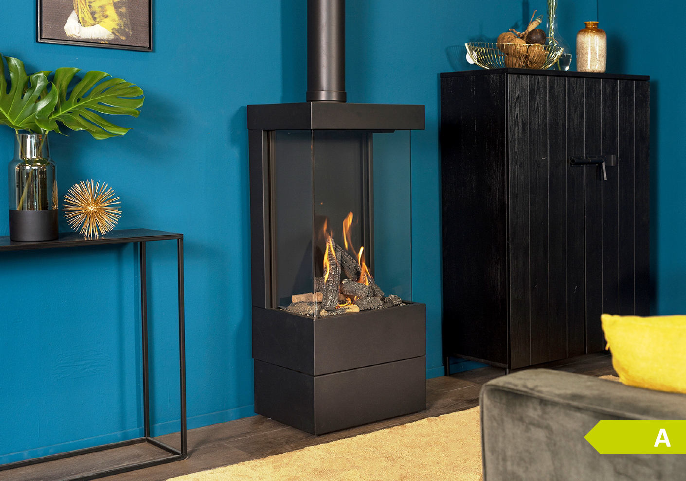 Estufa de gas LARIX (con base)