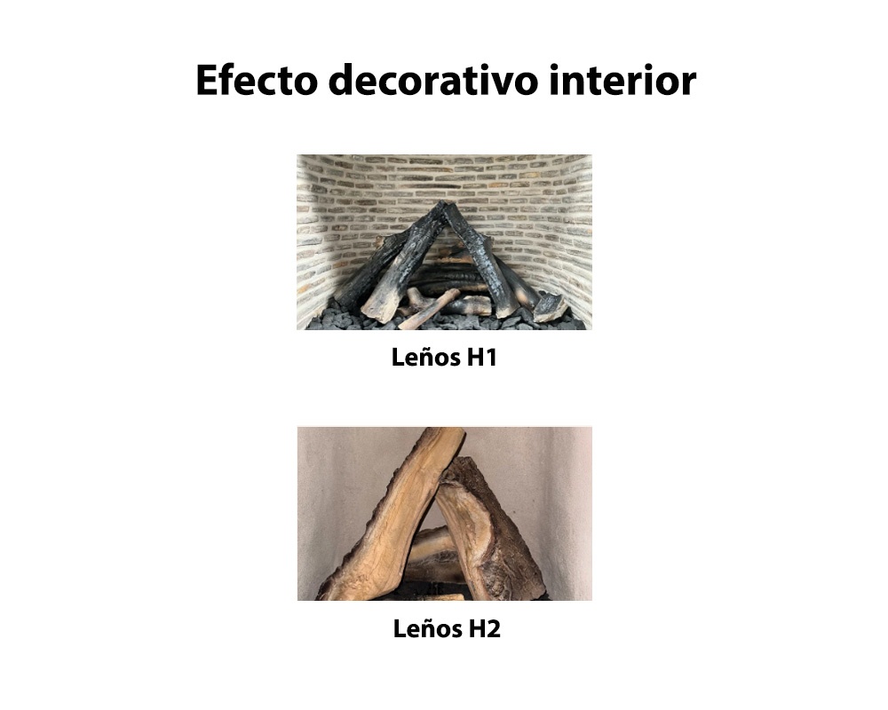 Chimenea de gas RUSTICA S 5