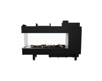 Chimenea de gas LEO 100 RD separador de espacios