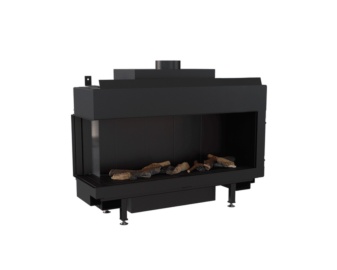 Chimenea de gas LEO 100 esquinera