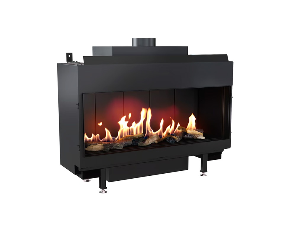 Chimenea de gas LEO 100 Frontal