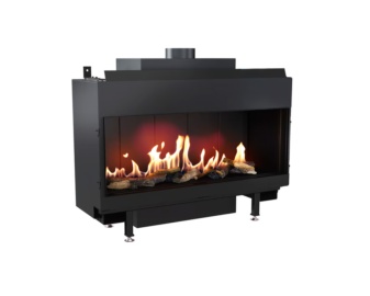 Chimenea de gas LEO 100 Frontal
