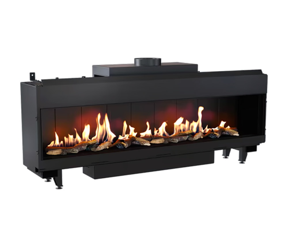 Chimenea de gas LEO 200 Frontal