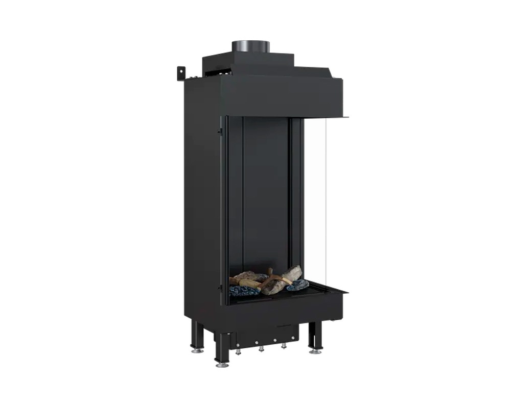 Chimenea de gas LEO 45/68 esquinera