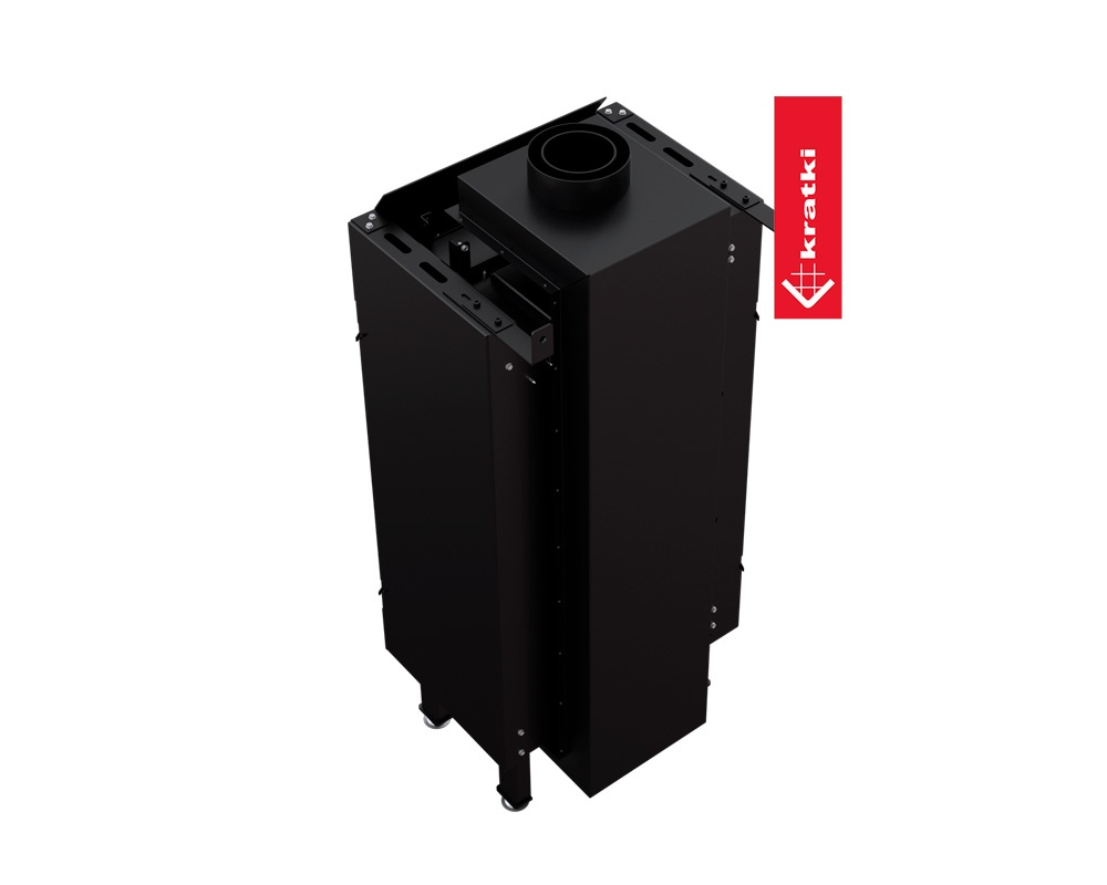 Chimenea de gas LEO 45/68 esquinera