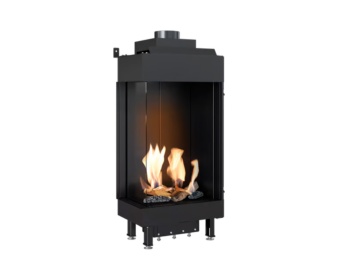 Chimenea de gas LEO 45-68 esquinera