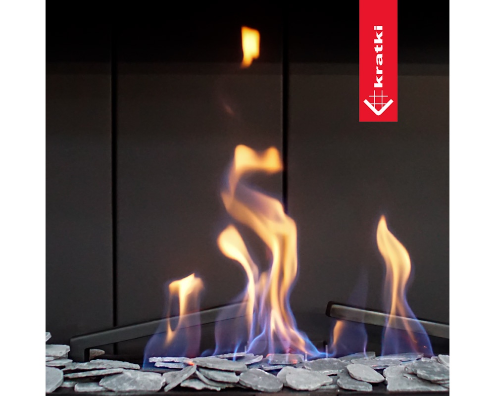 Chimenea de gas LEO 76/62 Frontal