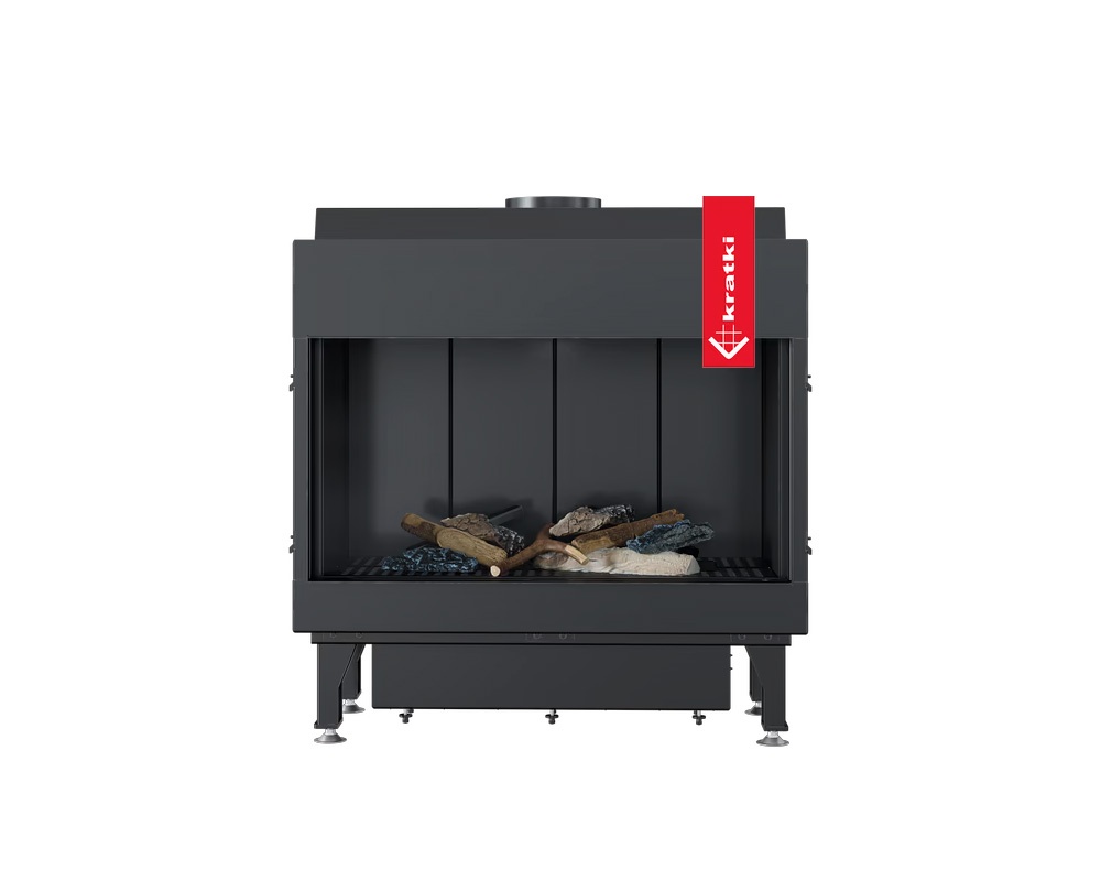 Chimenea de gas LEO 70 Frontal