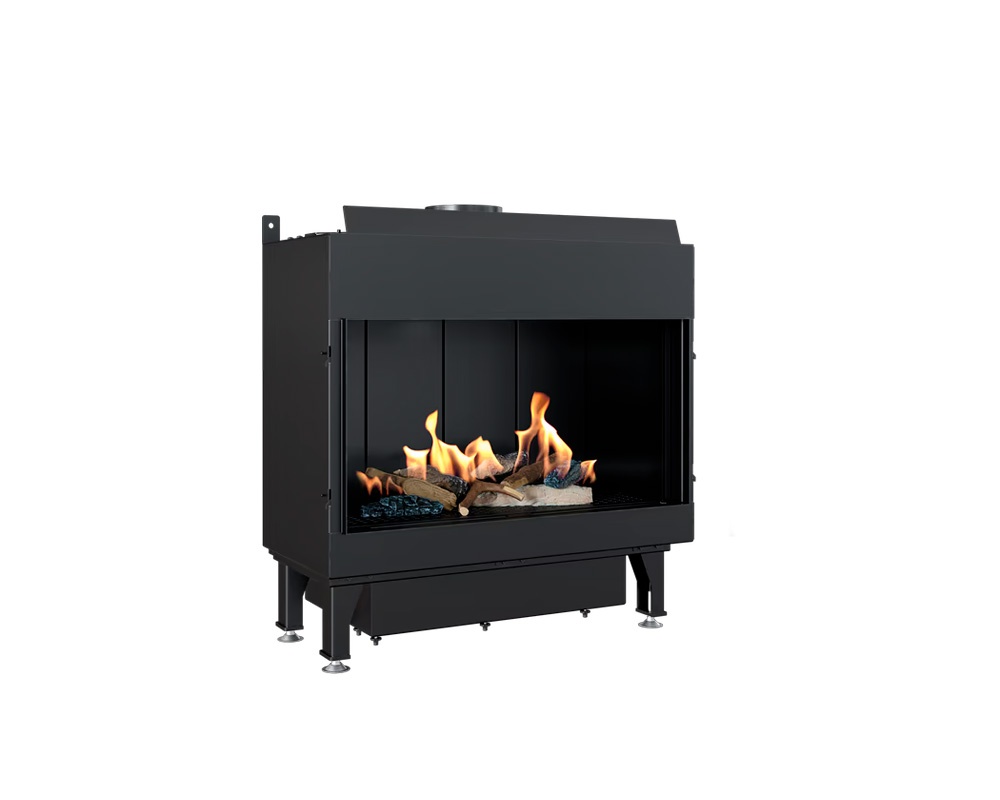 Chimenea de gas LEO 70 Frontal