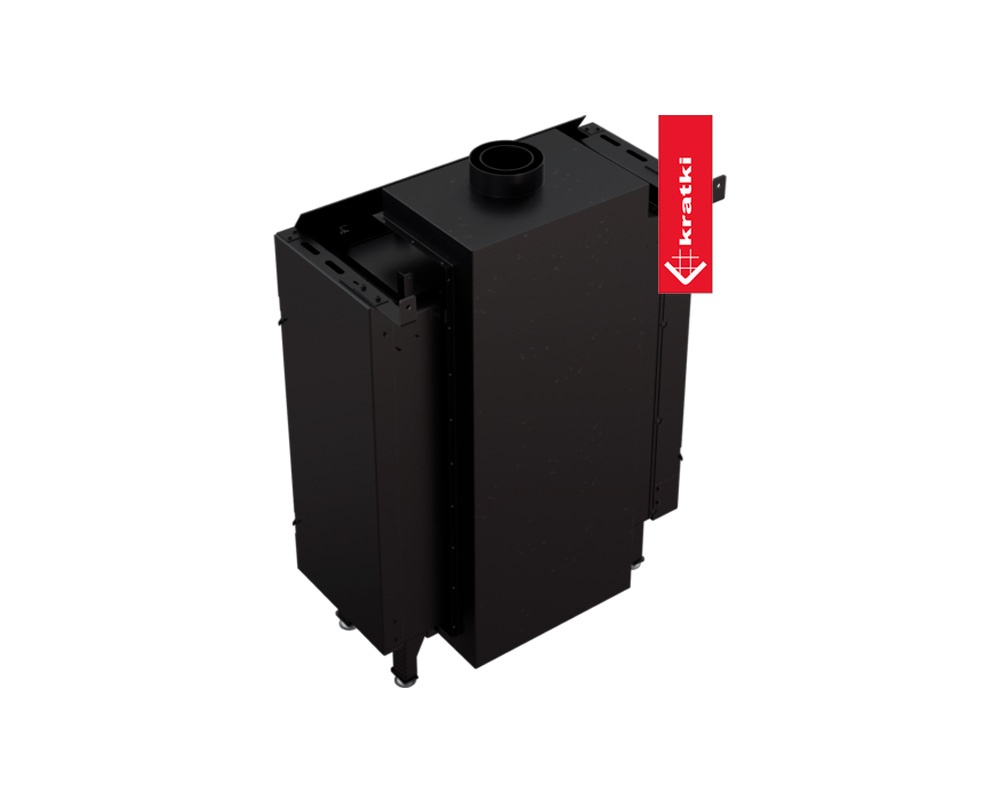 Chimenea de gas LEO 76/62 esquinera