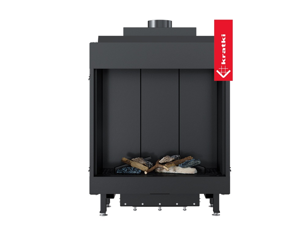 Chimenea de gas LEO 76/62 Frontal