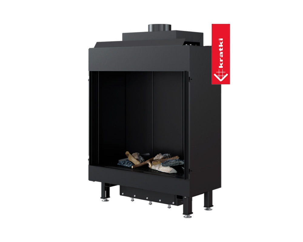 Chimenea de gas LEO 76/62 Frontal