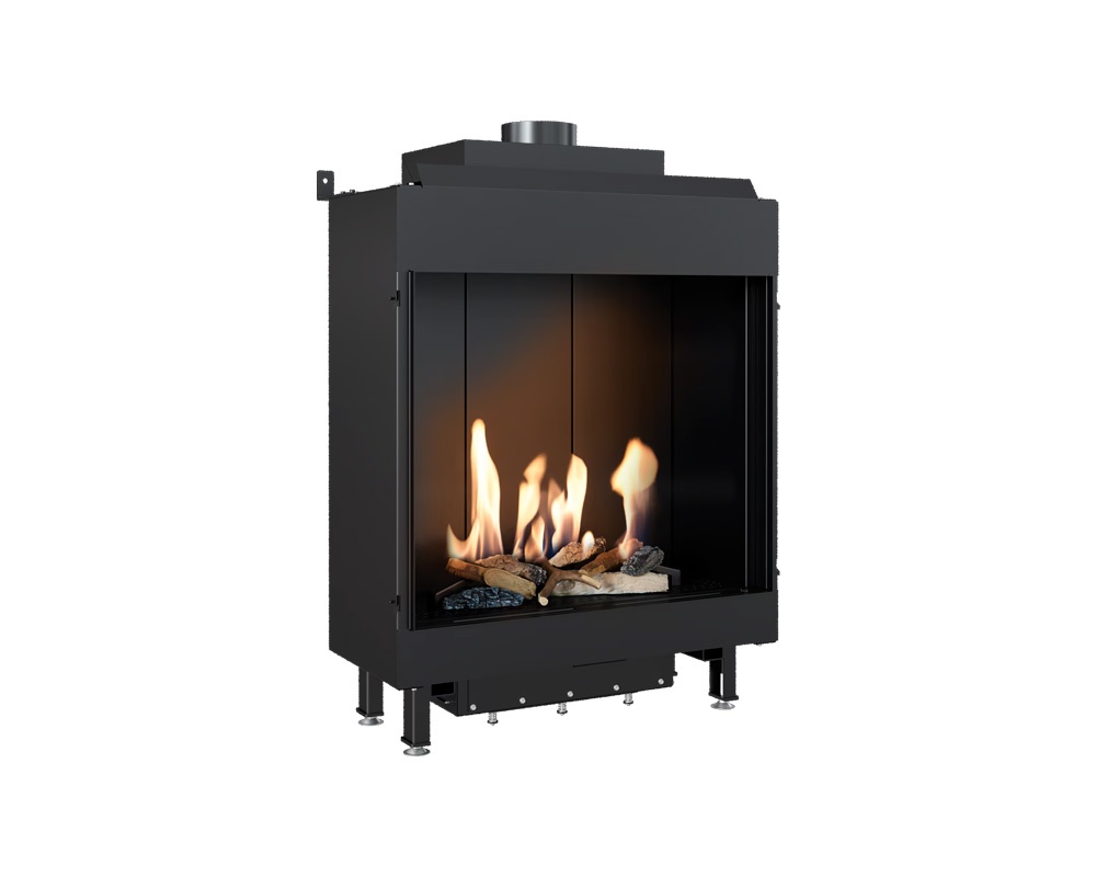Chimenea de gas LEO 76-62 Frontal