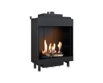 Chimenea de gas LEO 76-62 Frontal