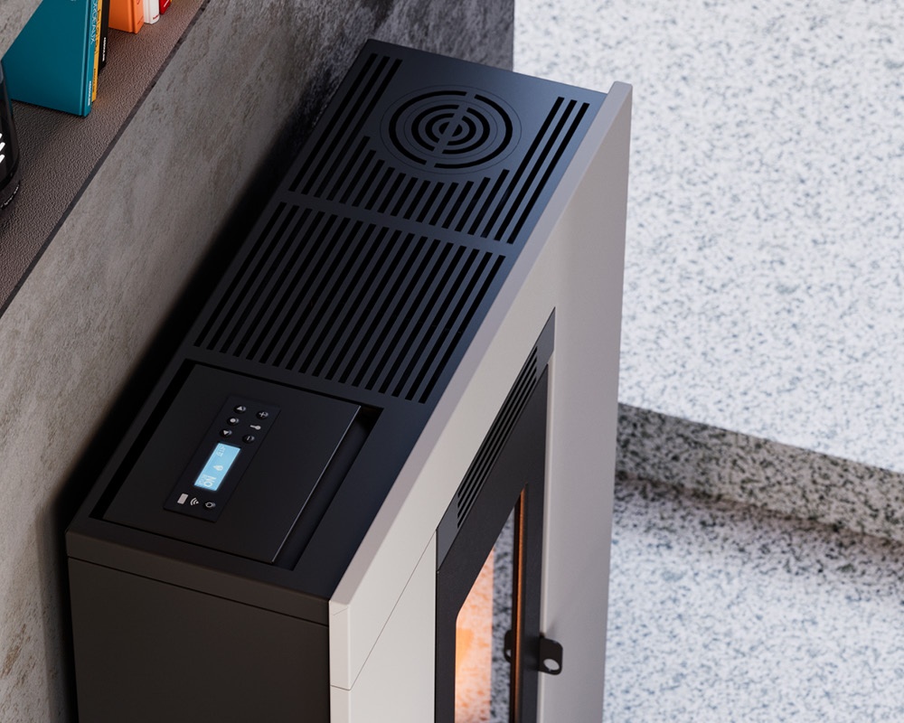 Estufa de pellet LUCE PLUS 9kW 2