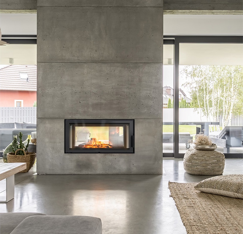Chimenea de leña LUCY 16 T Tunel 1