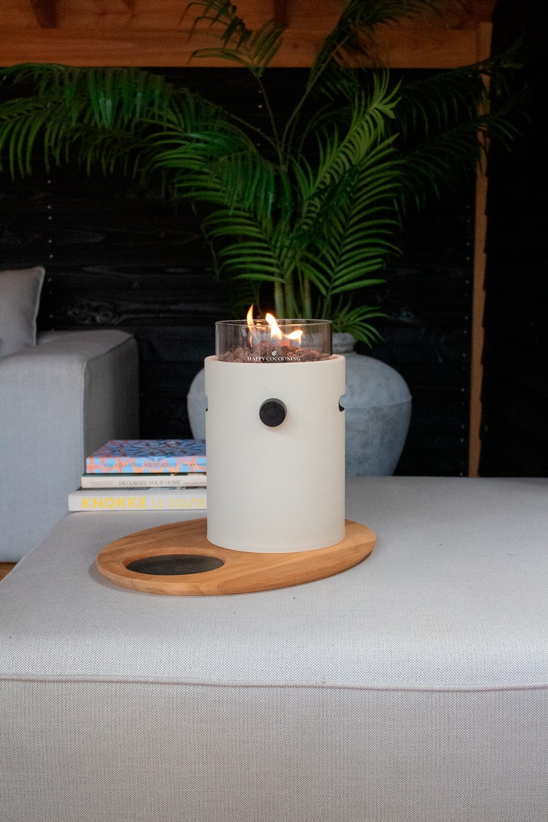 Estufa de gas de exterior LUMI STEEL 1