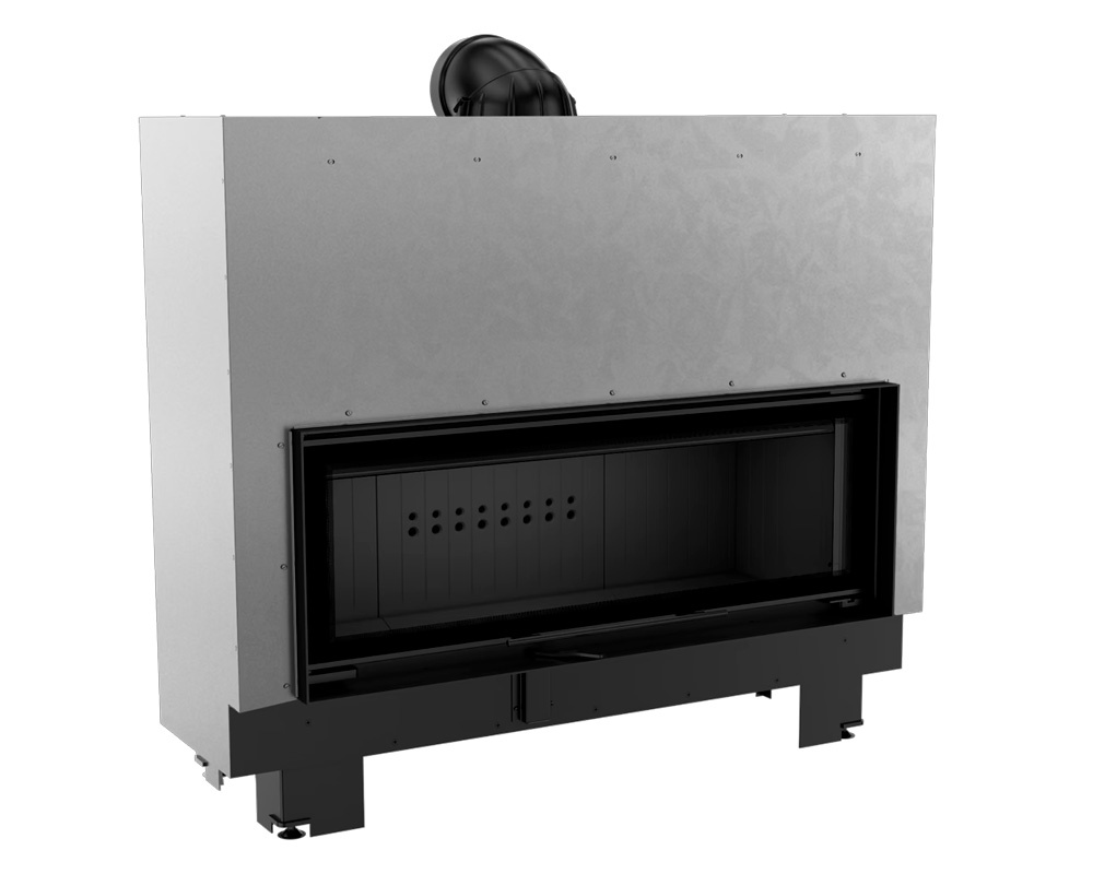 Chimenea de leña MB120 (Puerta Guillotina)