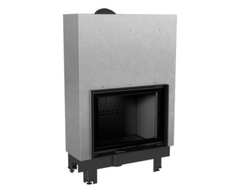 Chimenea de leña MBA 17kW (Puerta Guillotina)