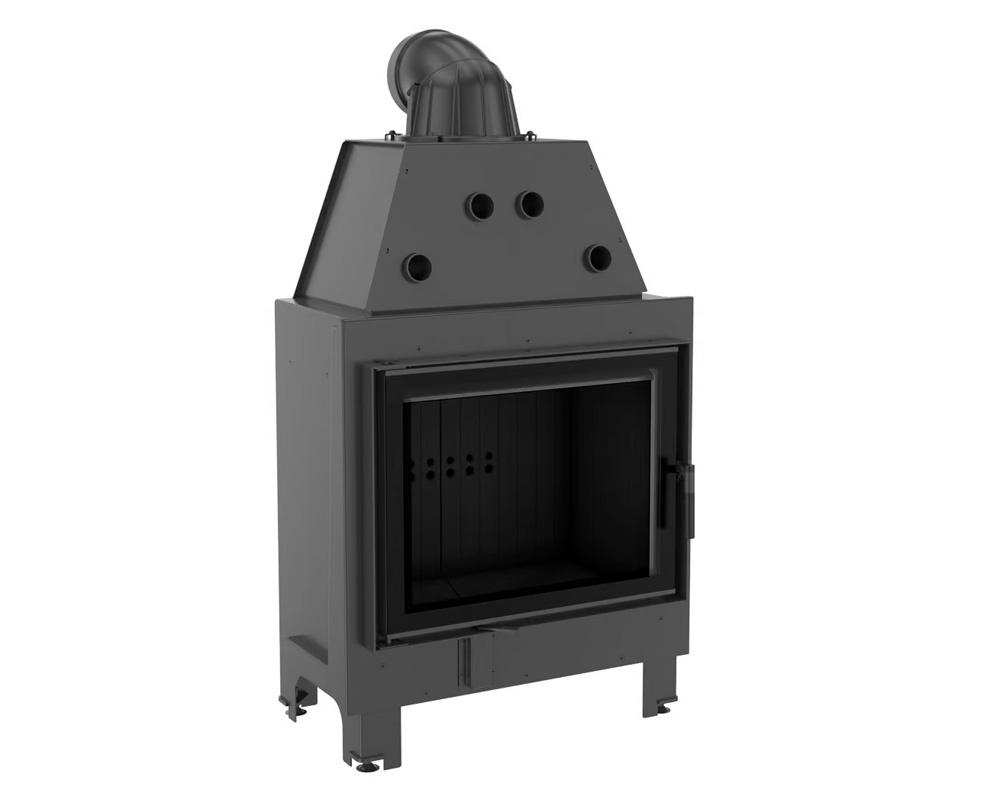 Chimenea de leña MBA Frontal (Puerta lateral)