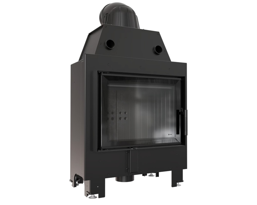 Chimenea de leña MBM 10 kW Frontal (Puerta lateral)