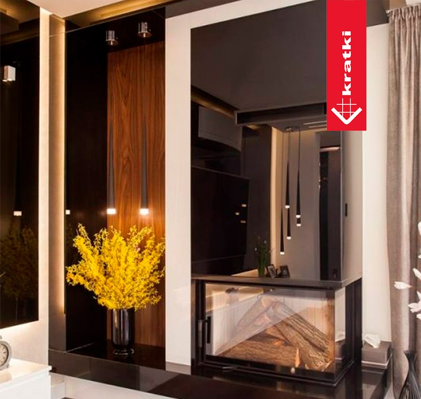 Hogar de leña MBO Esquinero puerta lateral