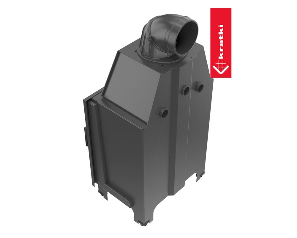 Chimenea de leña MBZ 13 kW Frontal (Puerta lateral) 3
