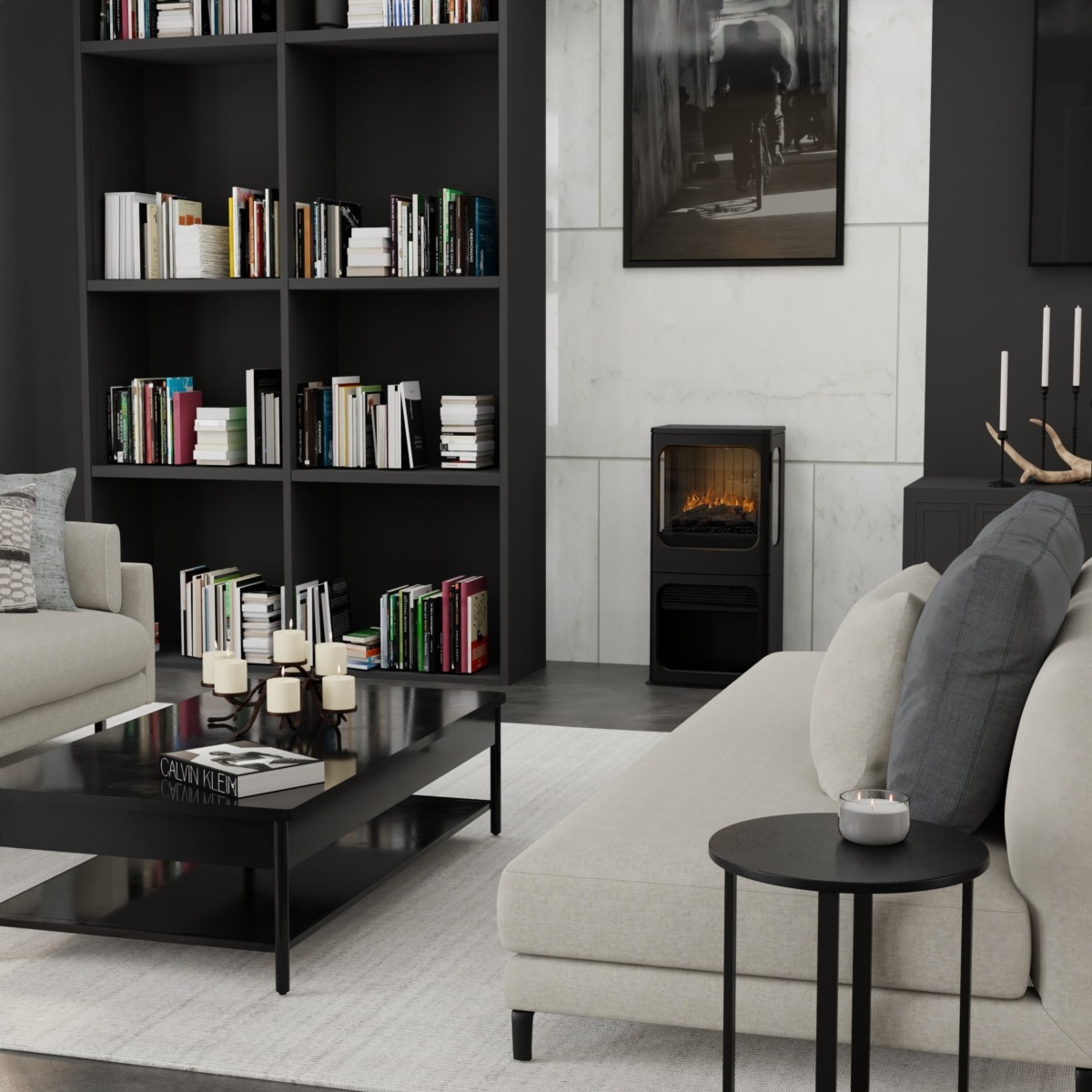 Estufa eléctrica MAPLETON 100 optimyst 4