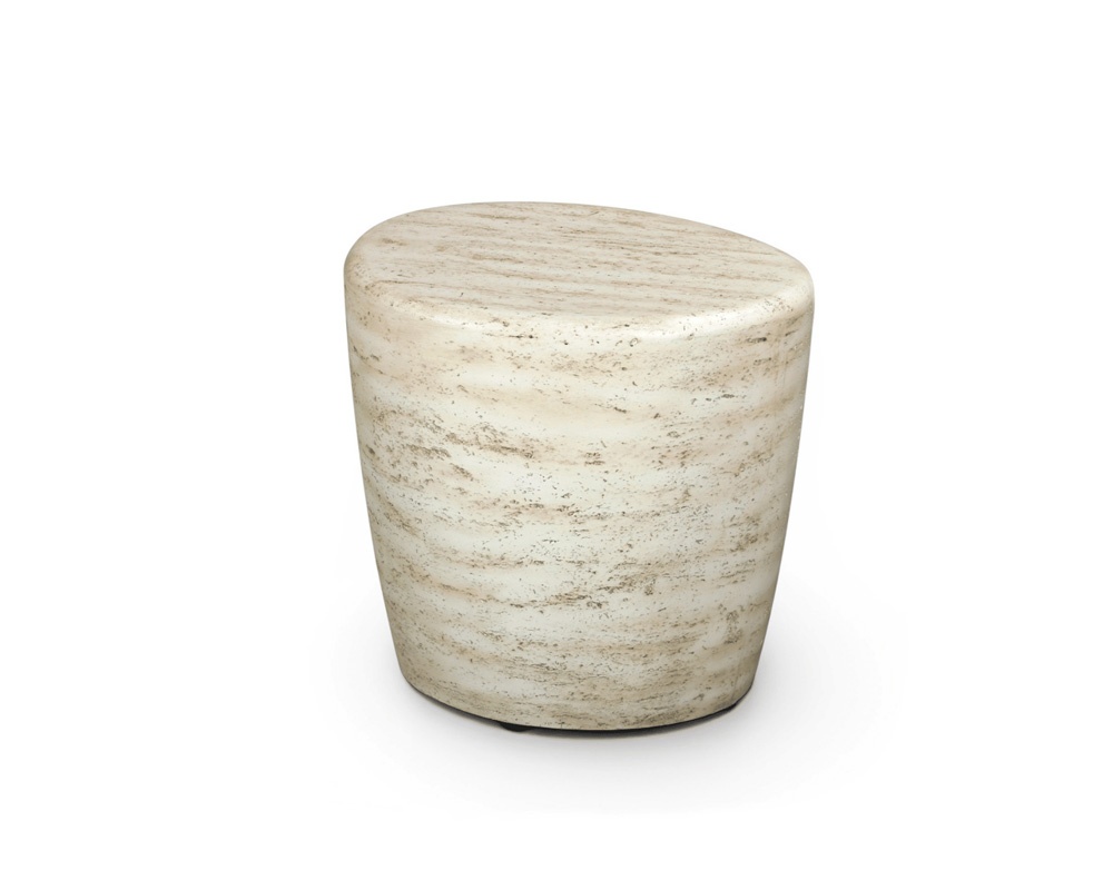 Mesa auxiliar Organic Travertine